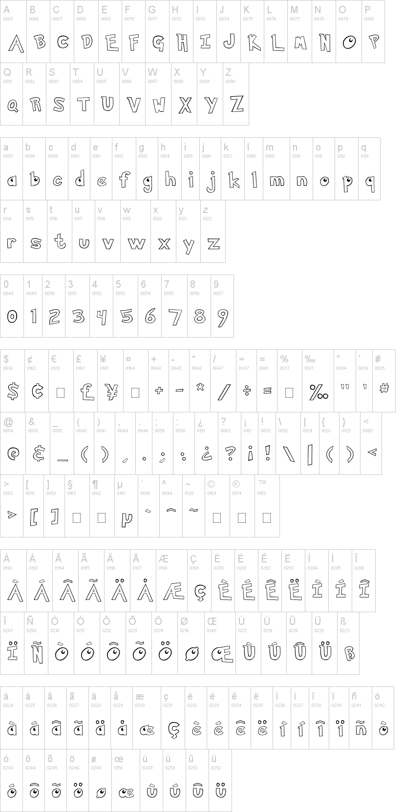 Pokemon tcg text font